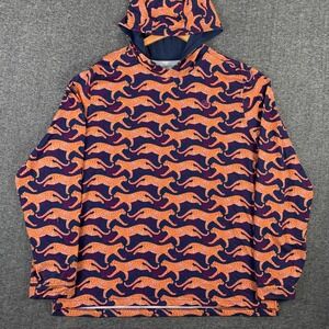 Good Good Golf Hoodie Men 2XL Cheetah Golf AOP Performance Stretch Pullover